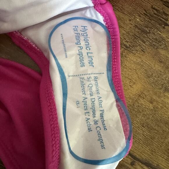 NWT Eloquii Womens Fedora One Piece Swimsuit Pink Fuschia Plus Size 26 - Picture 6 of 7